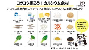 カルシウム足りていますか？ | 小島薬局漢方堂 